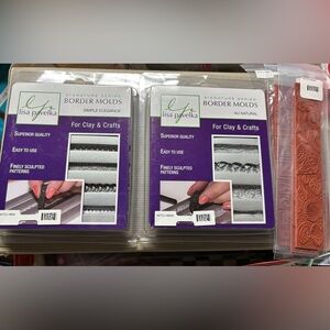 Lisa Pavelka Border Molds for Clay & Crafts - Bundle